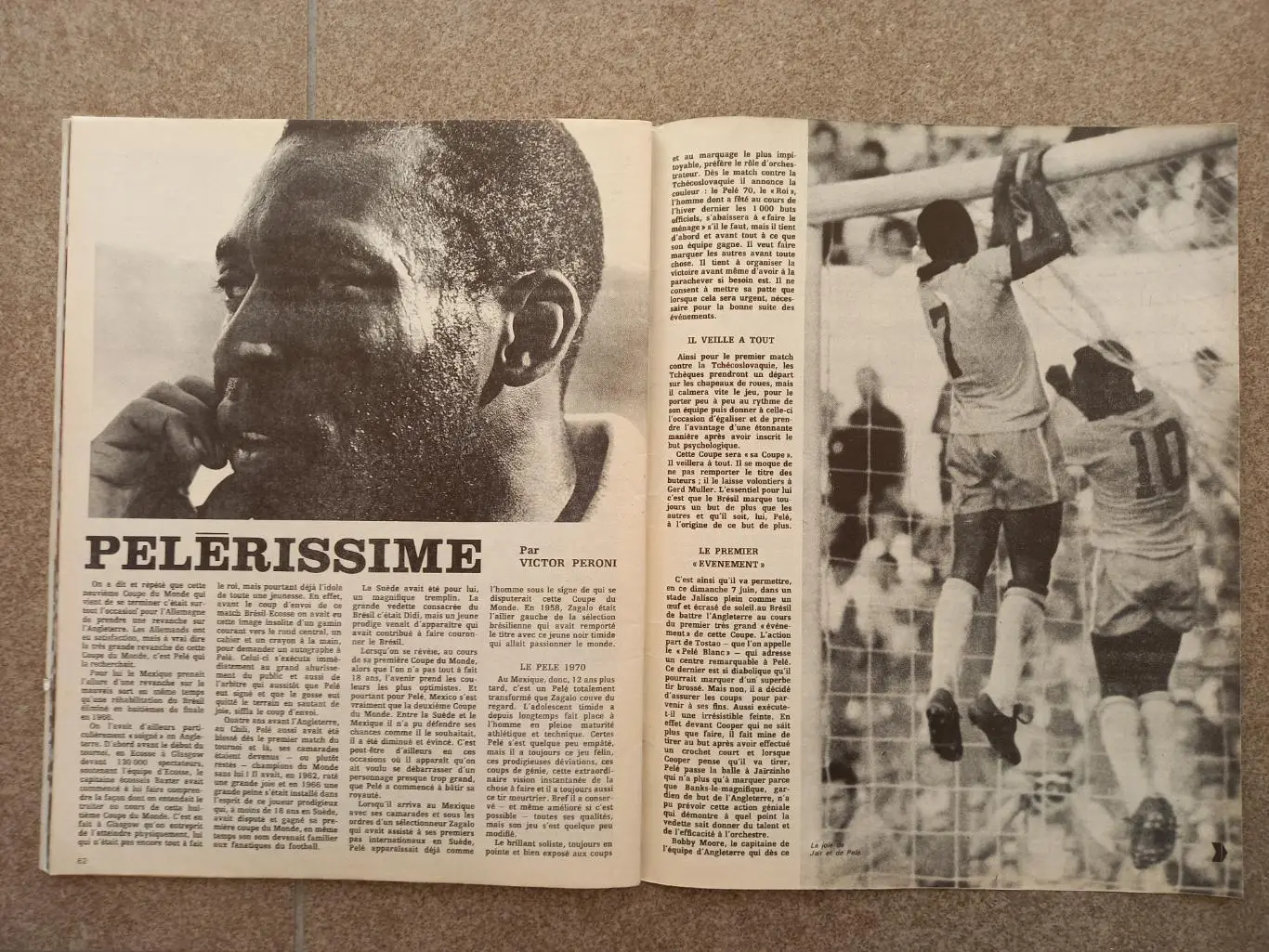 Football magazine 1970 126 6
