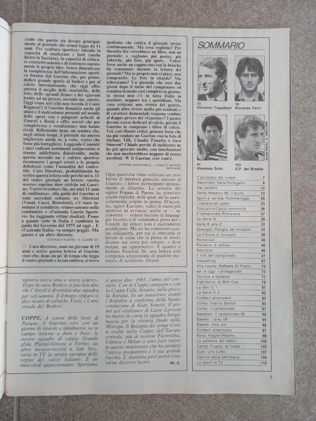 Guerin sportivo 1985 15 1