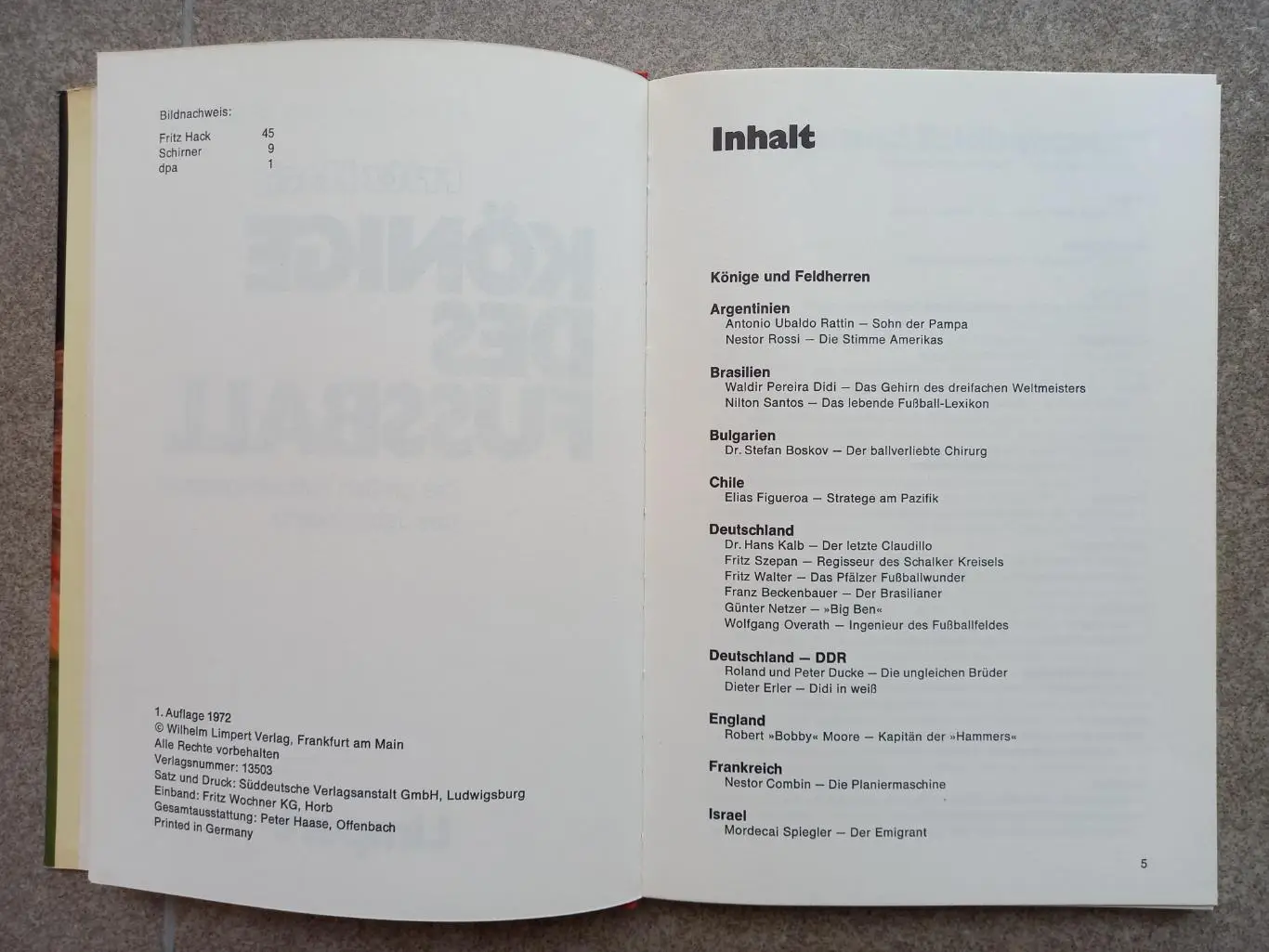 Короли футбола 1972 1