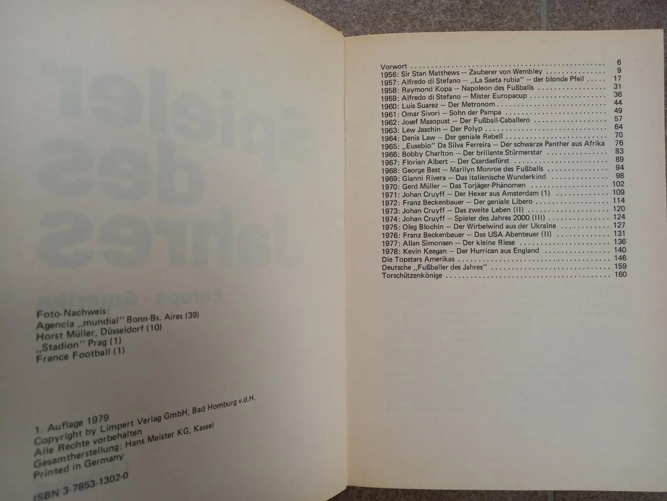 Игроки года 1979 1