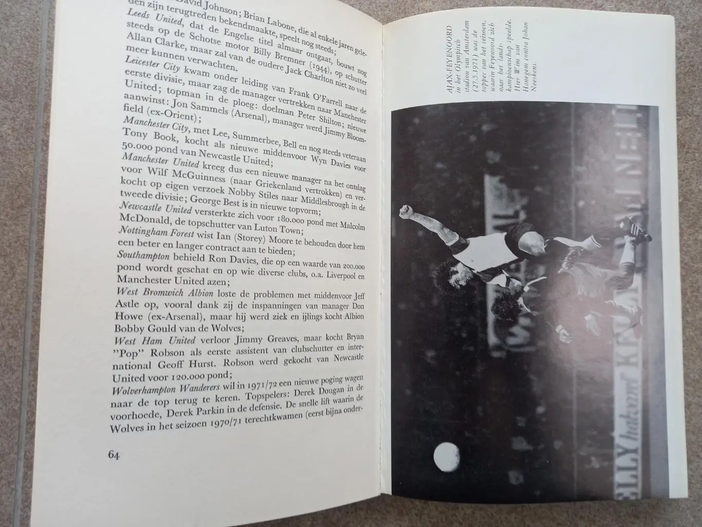 Футбол Topvoetbal 1971 2