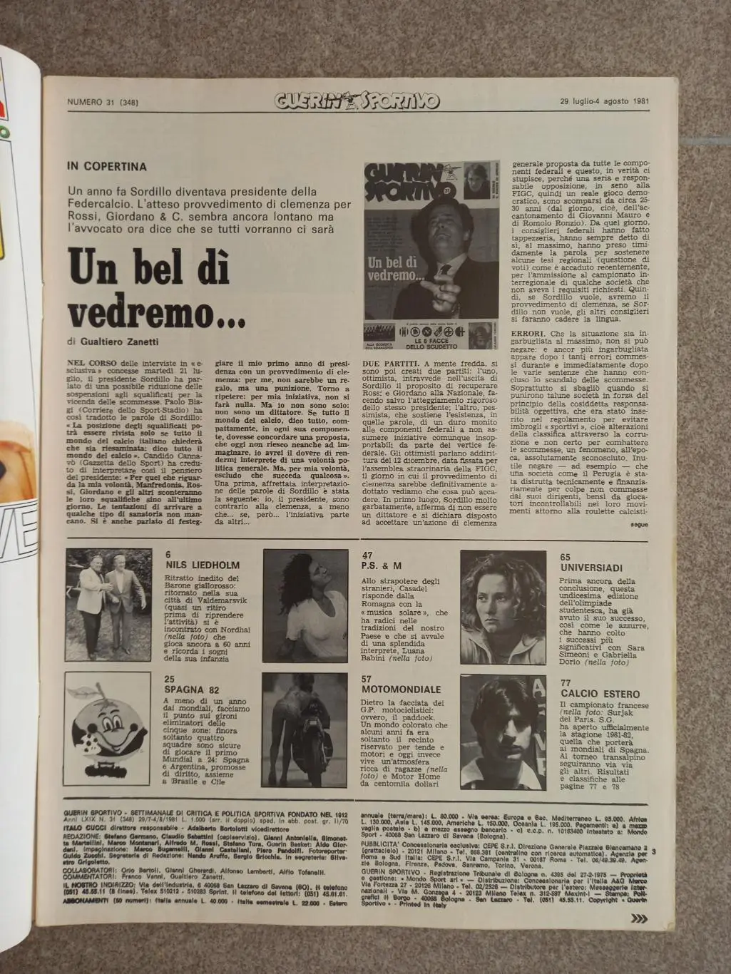 Guerin sportivo 1981 31 1