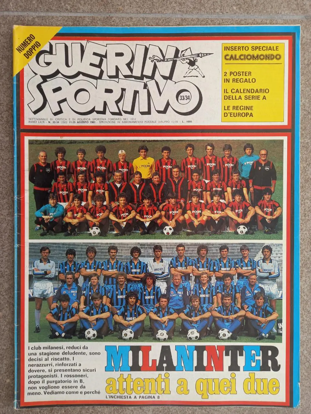 Guerin sportivo 1981 33-34