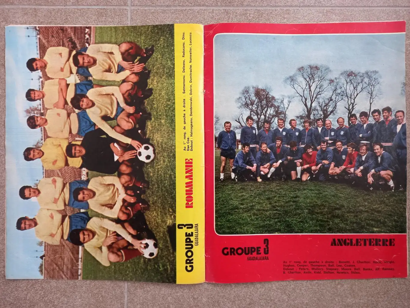 Miroir football 1970 133 Чемпионат мира 5