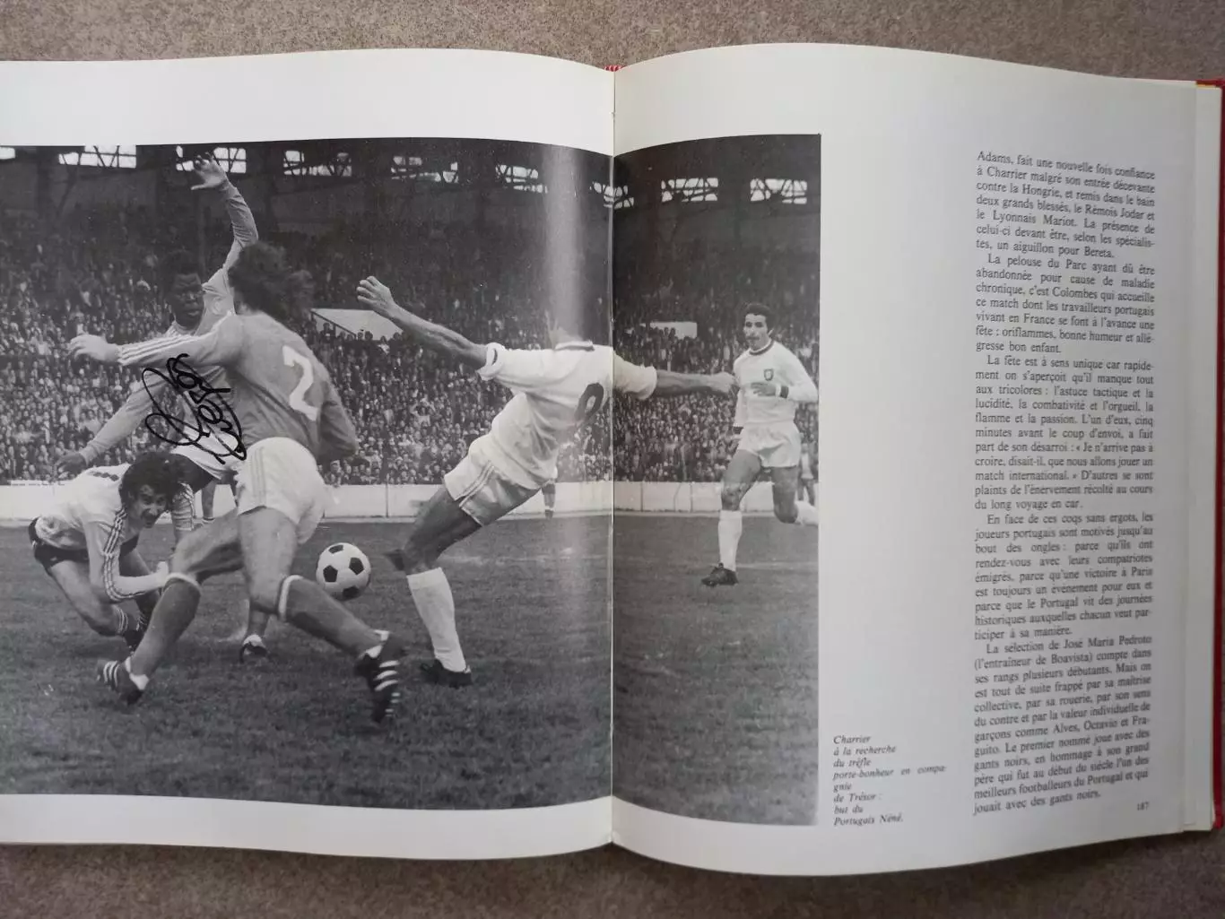 Футбол 1975 Франция Автографы 5
