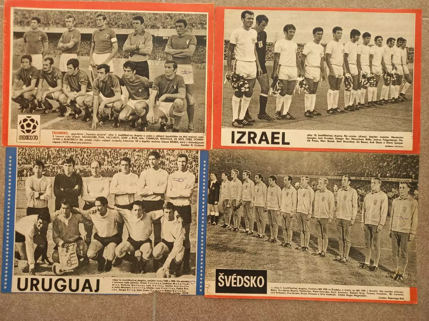 Футбол Чемпионат мира 1970 1