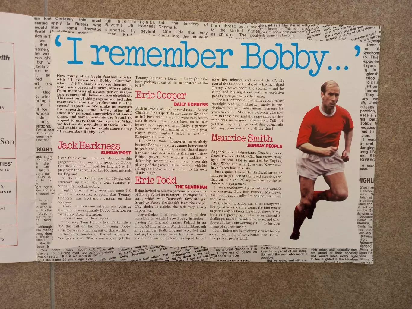 Манчестер Юнайтед - Селтик 1972 Бобби Чарльтон 3