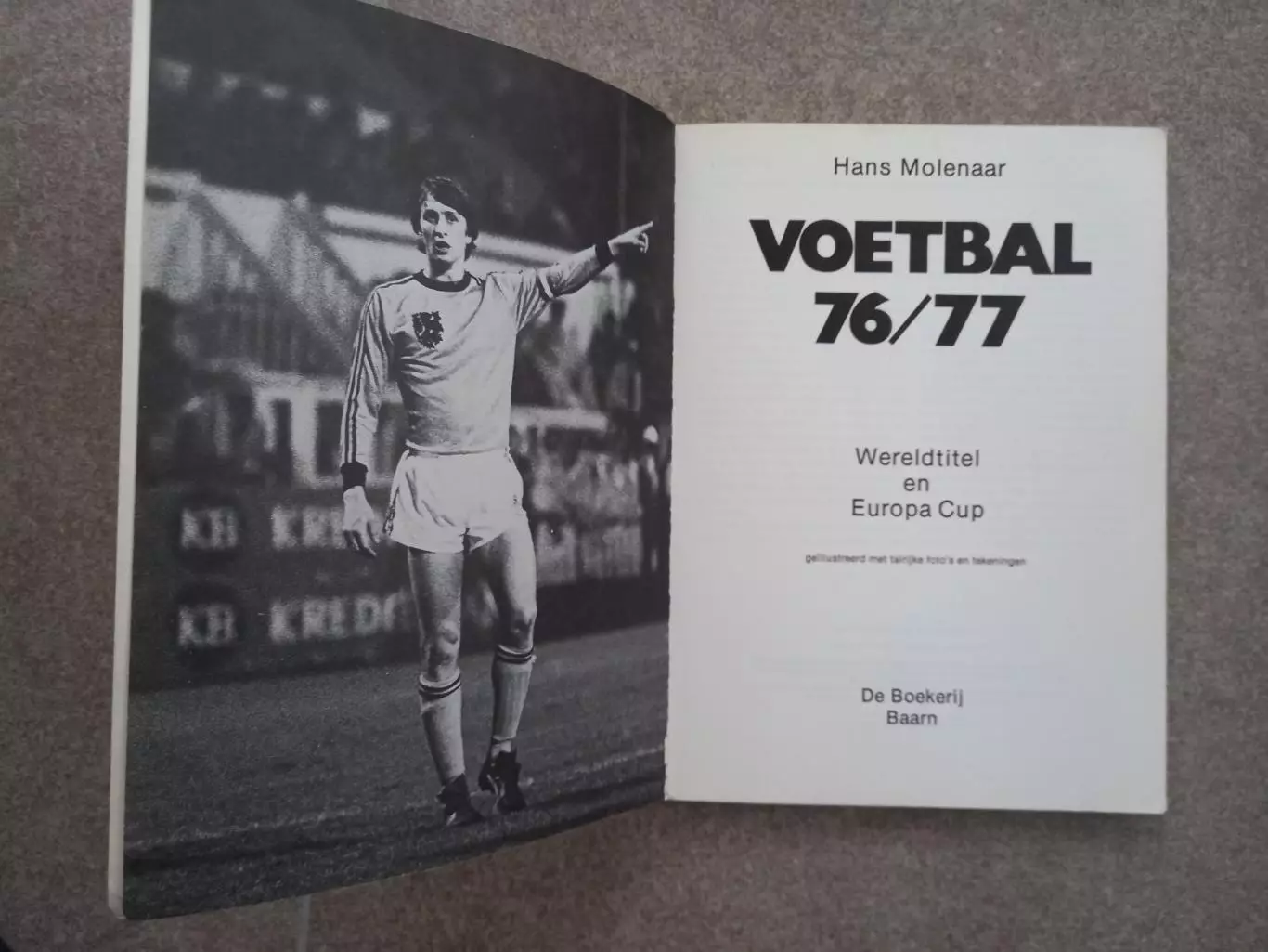 Футбол Voetbal 1976 77 1