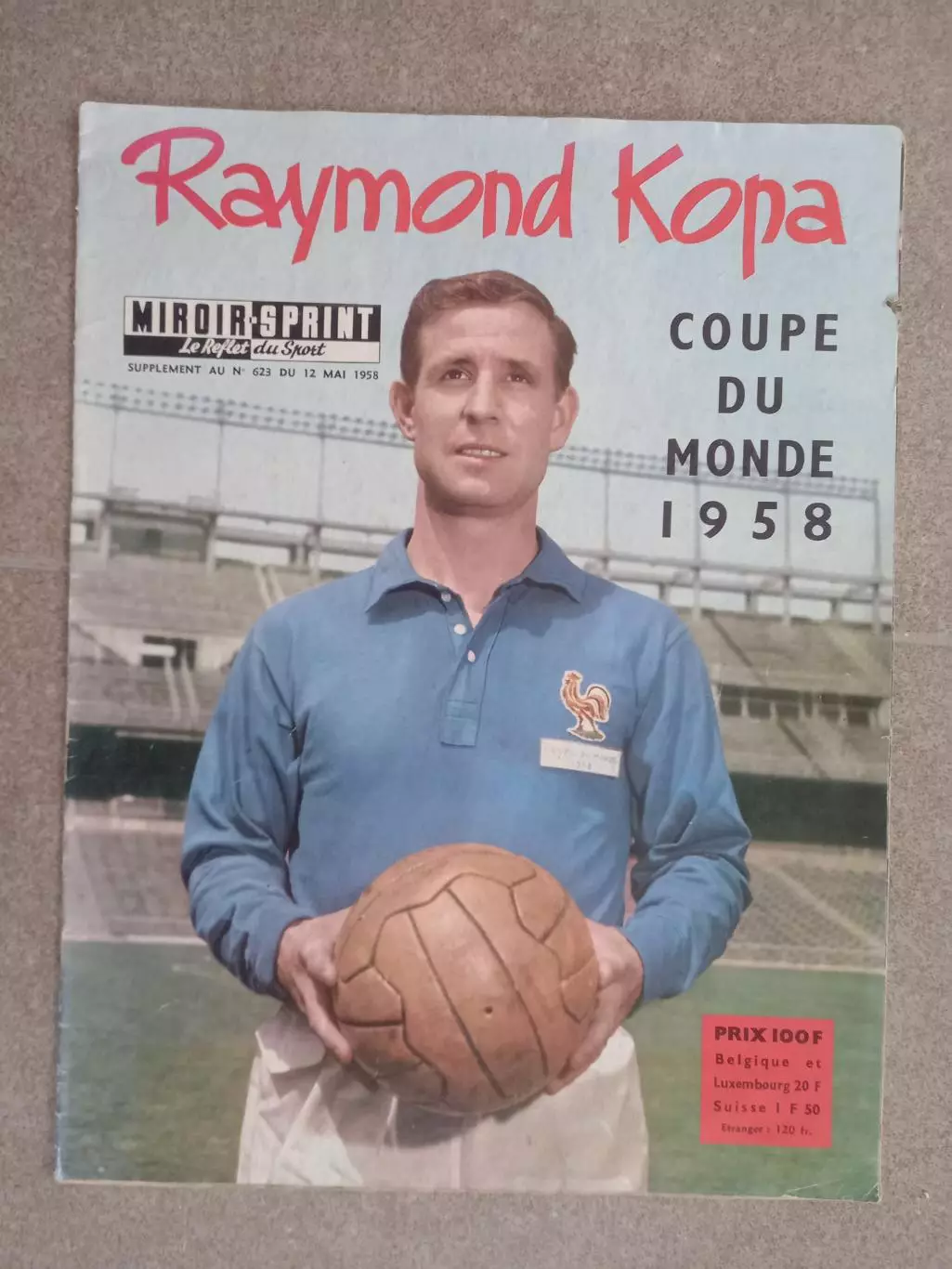 Футбол Miroir sprint 1958 Kopa