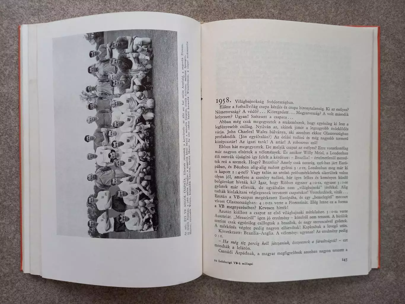 Футбол Звезды чемпионатов мира Венгрия 2