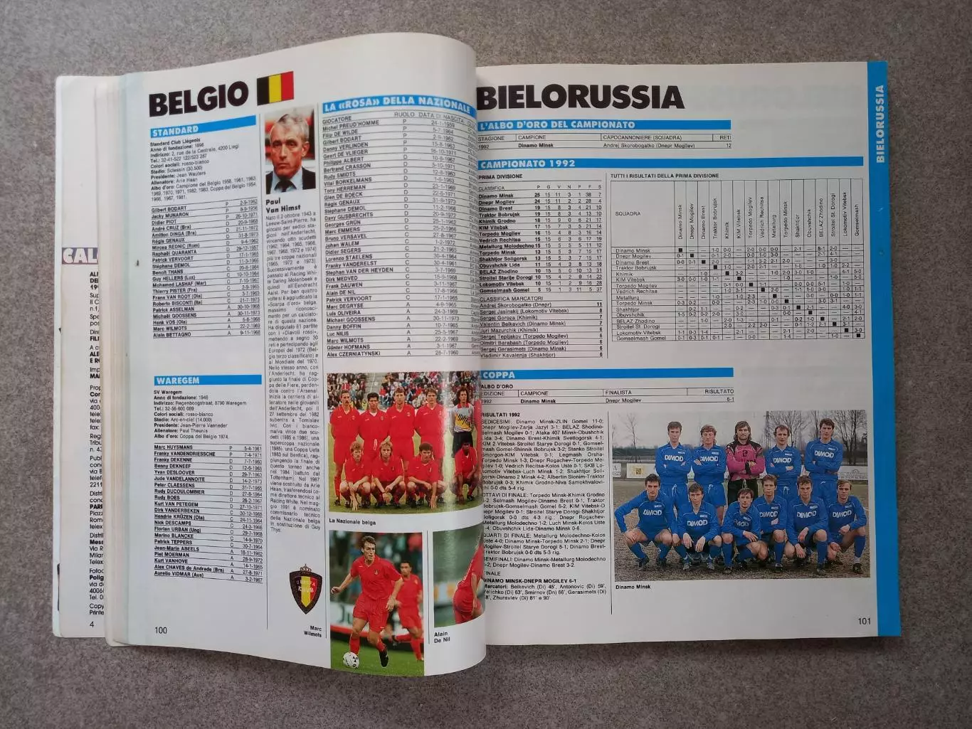 Футбол Calciomondo 1992 - 93 2