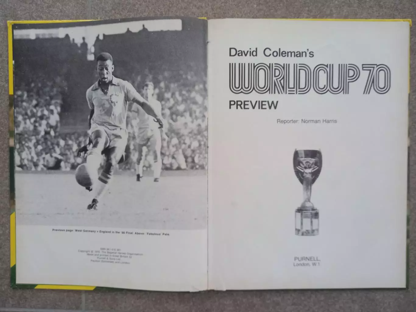 Футбол World Cup 70 Preview 1