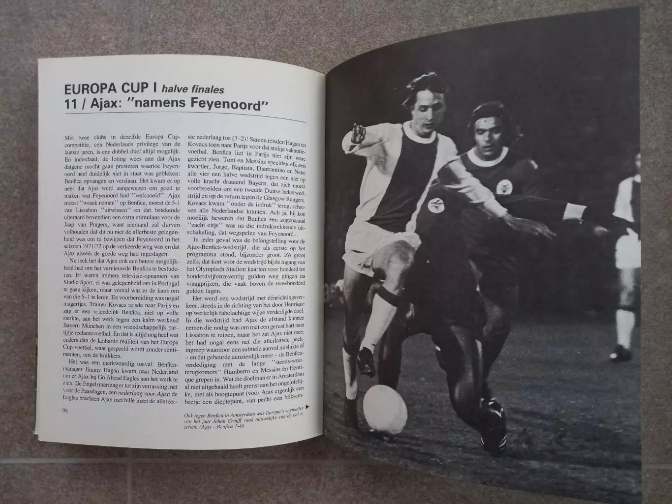 Футбол Europa Cup 71 72 4