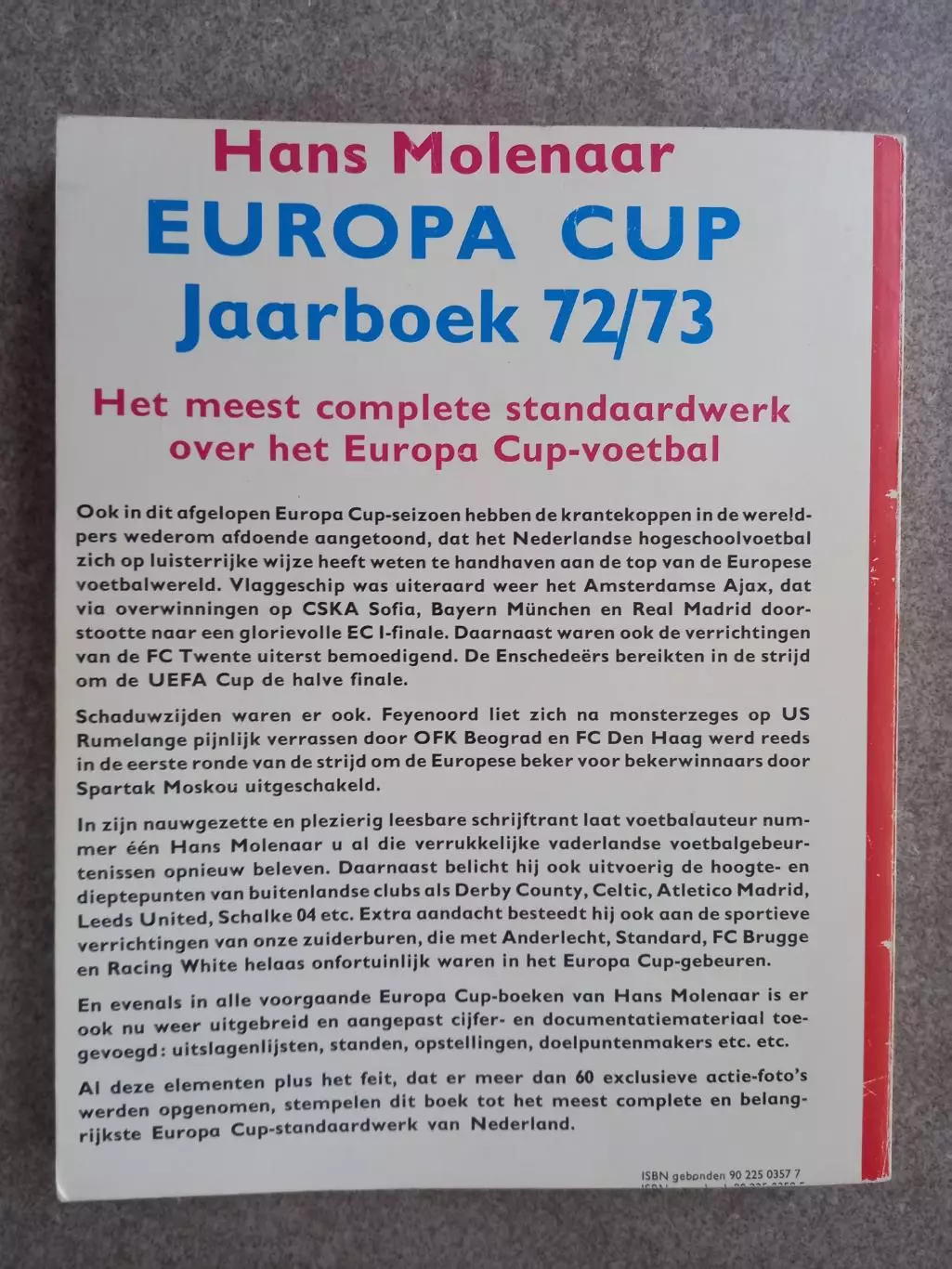 Футбол Europa Cup 72 73 7