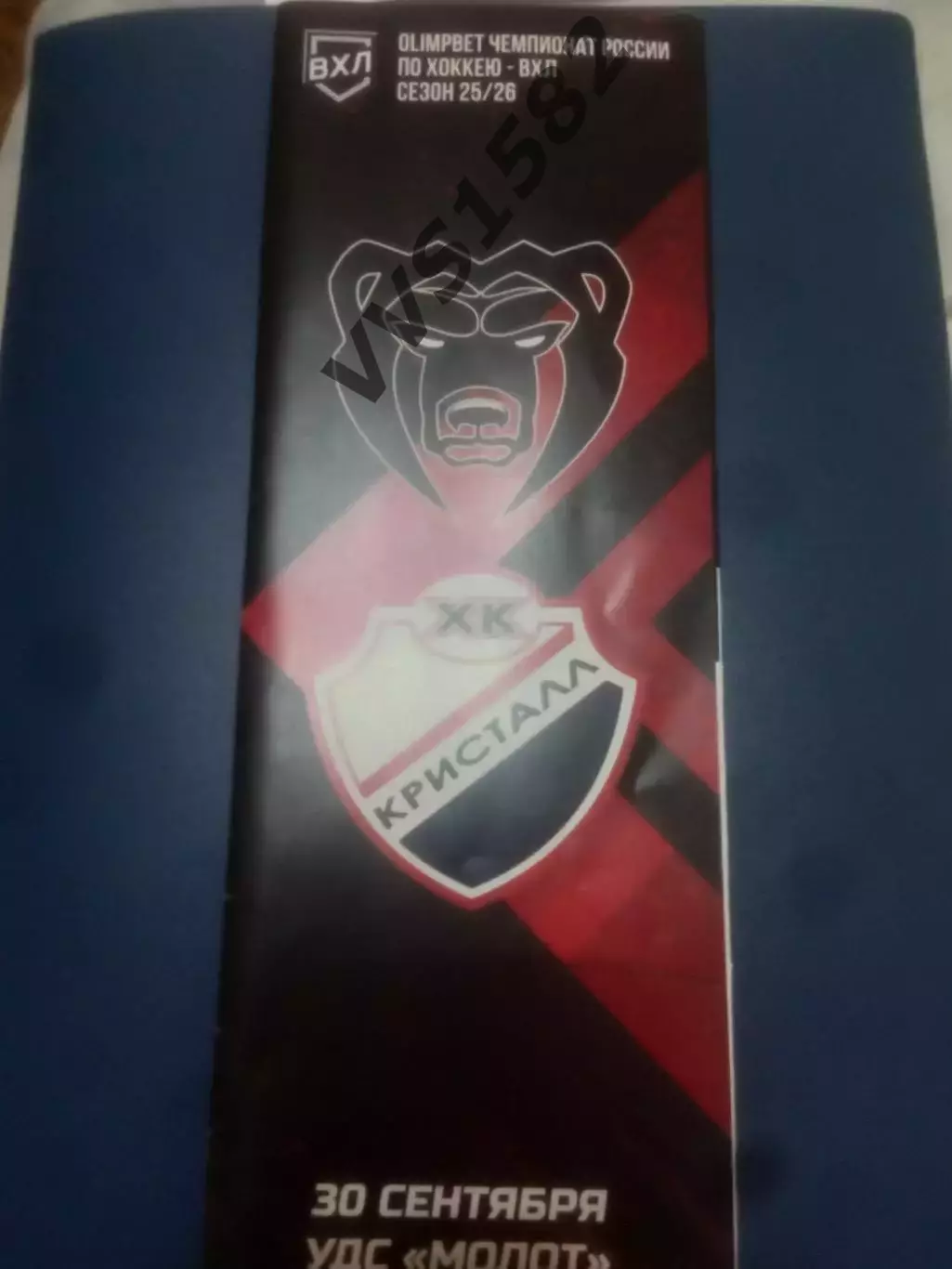 МОЛОТ (Пермь) - КРИСТАЛЛ (Саратов) 30.09.2025. ВХЛ.