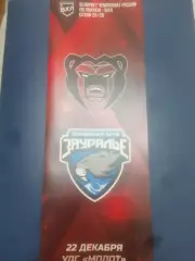 МОЛОТ (Пермь) - ЗАУРАЛЬЕ (Курган) 22.12.2025. ВХЛ.