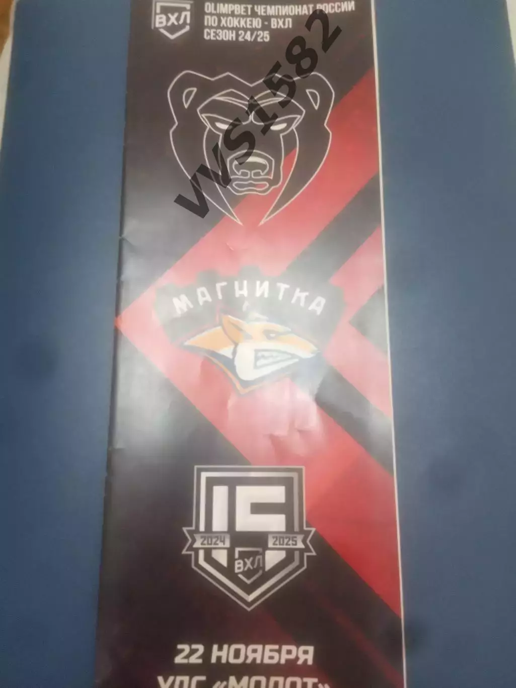 МОЛОТ (Пермь) - МАГНИТКА (Магнитогорск) 22.11.2024.ВХЛ.