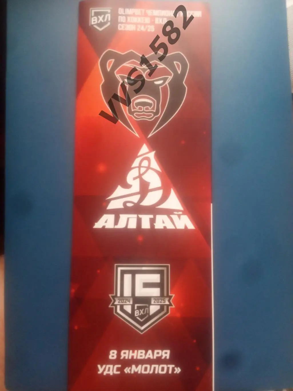 МОЛОТ (Пермь) - ДИНАМО-АЛТАЙ (Барнаул) 08.01.2025. ВХЛ.