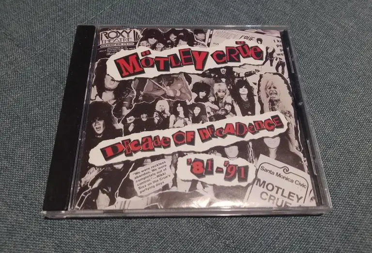 Motley Crue decade of decadence 81-91
