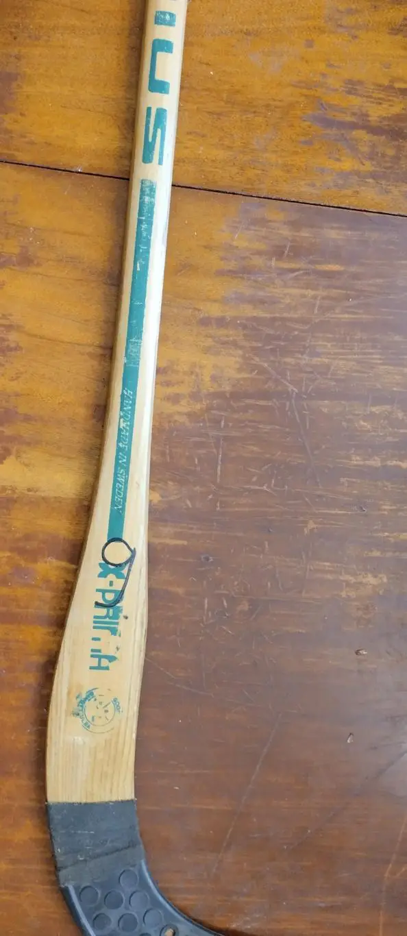 Клюшка игровая с автографами. Хабаровск 1981 год 3