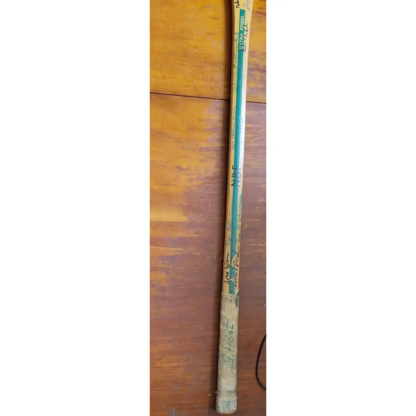 Клюшка игровая с автографами. Хабаровск 1981 год 2