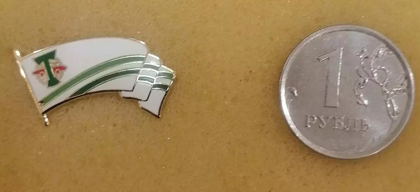 Значок ФК Торпедо Москва - флаг