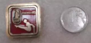 Олимпийские игры 1980. Спортивная гимнастика из серии.