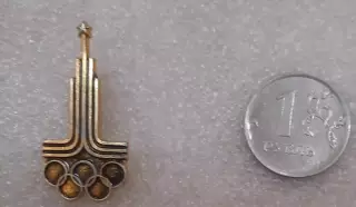 Олимпийские игры 1980. Символика. Вид 1.