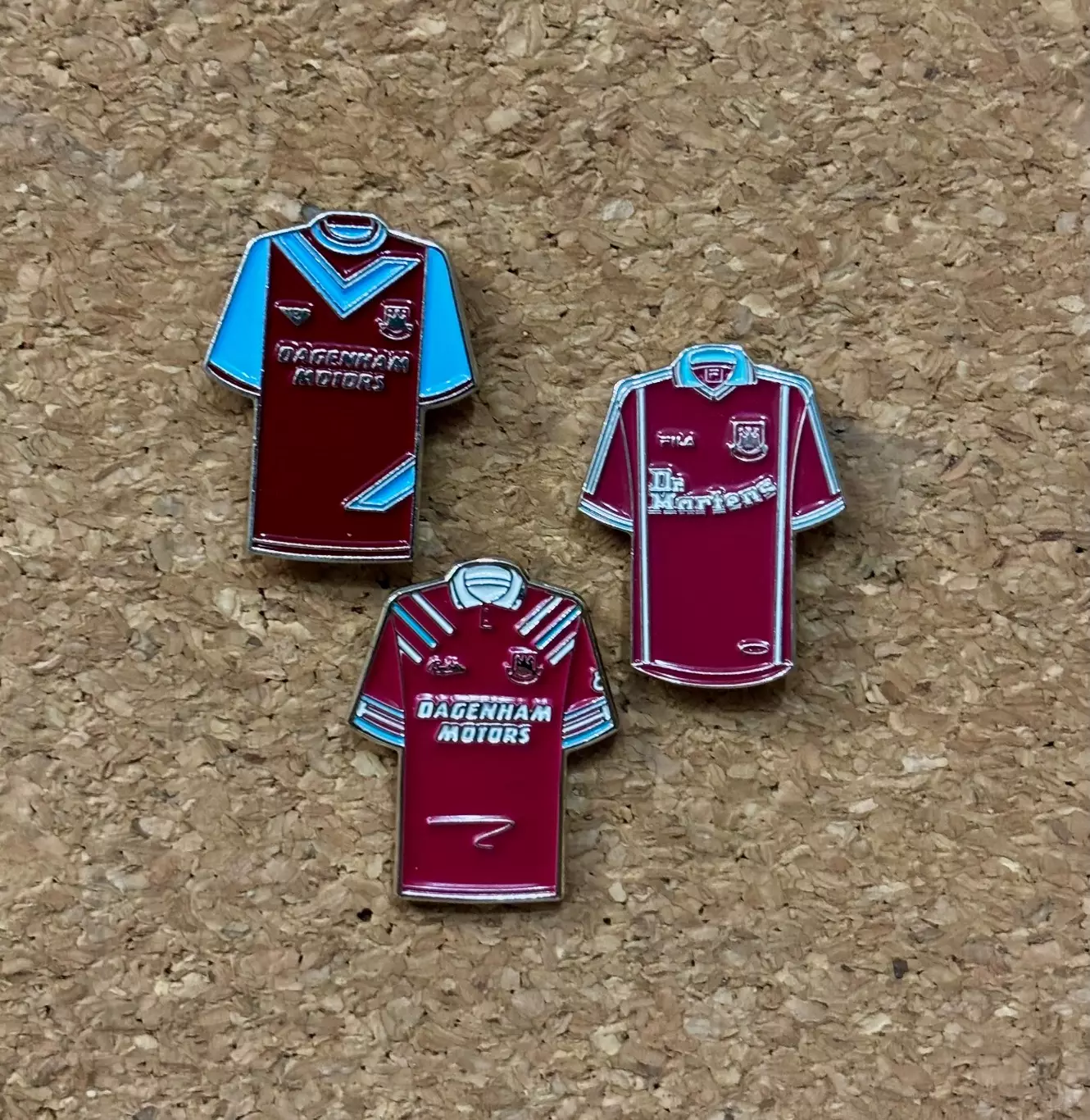 Знак(значки) Джерси Вест Хэм Юнайтед