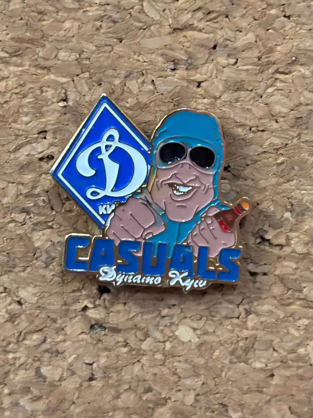 Знак(значок) ФК Динамо, Фанат
