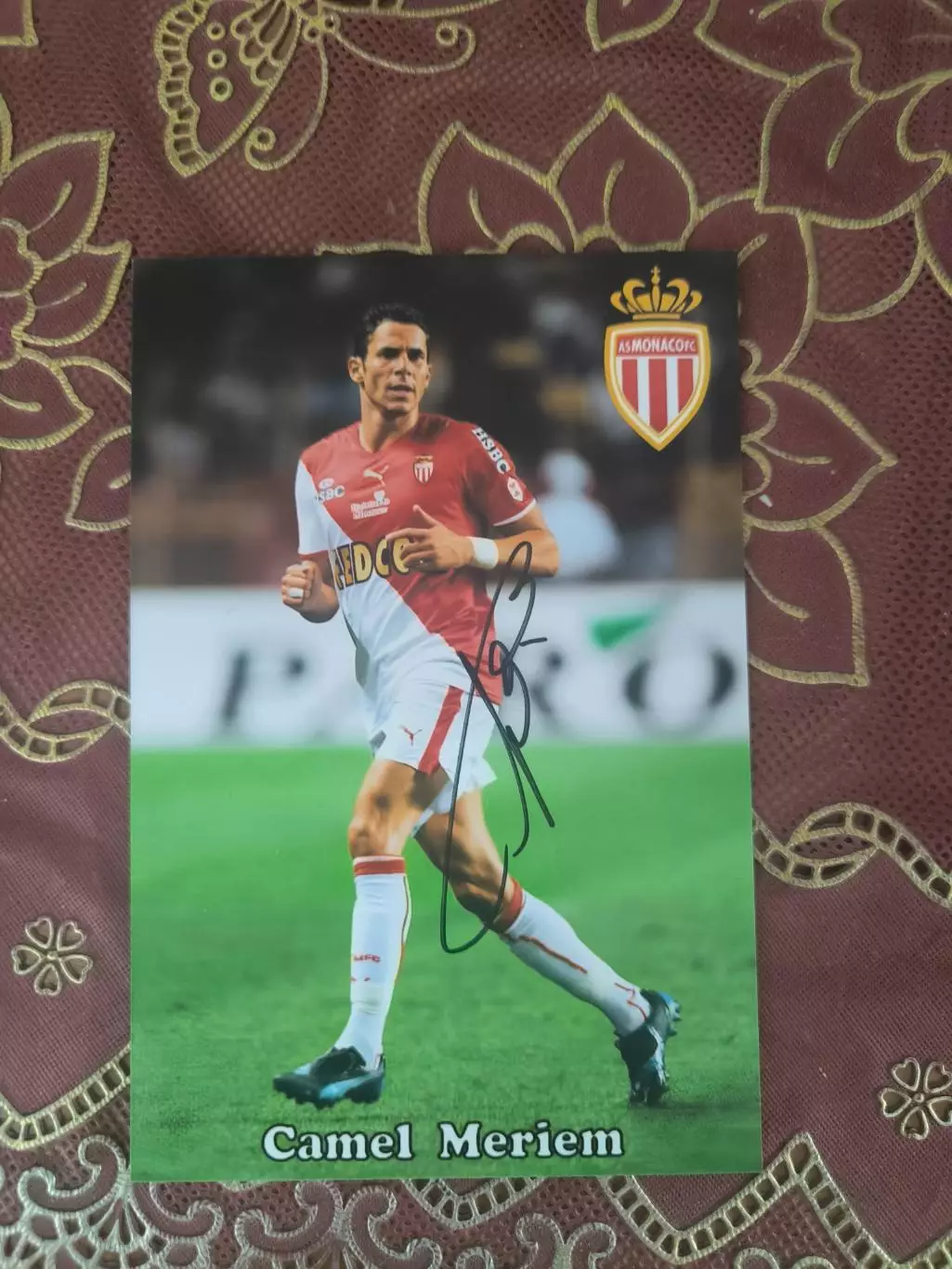 Автограф Камиль Мерьем
