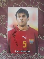 Автограф Игор Митрески