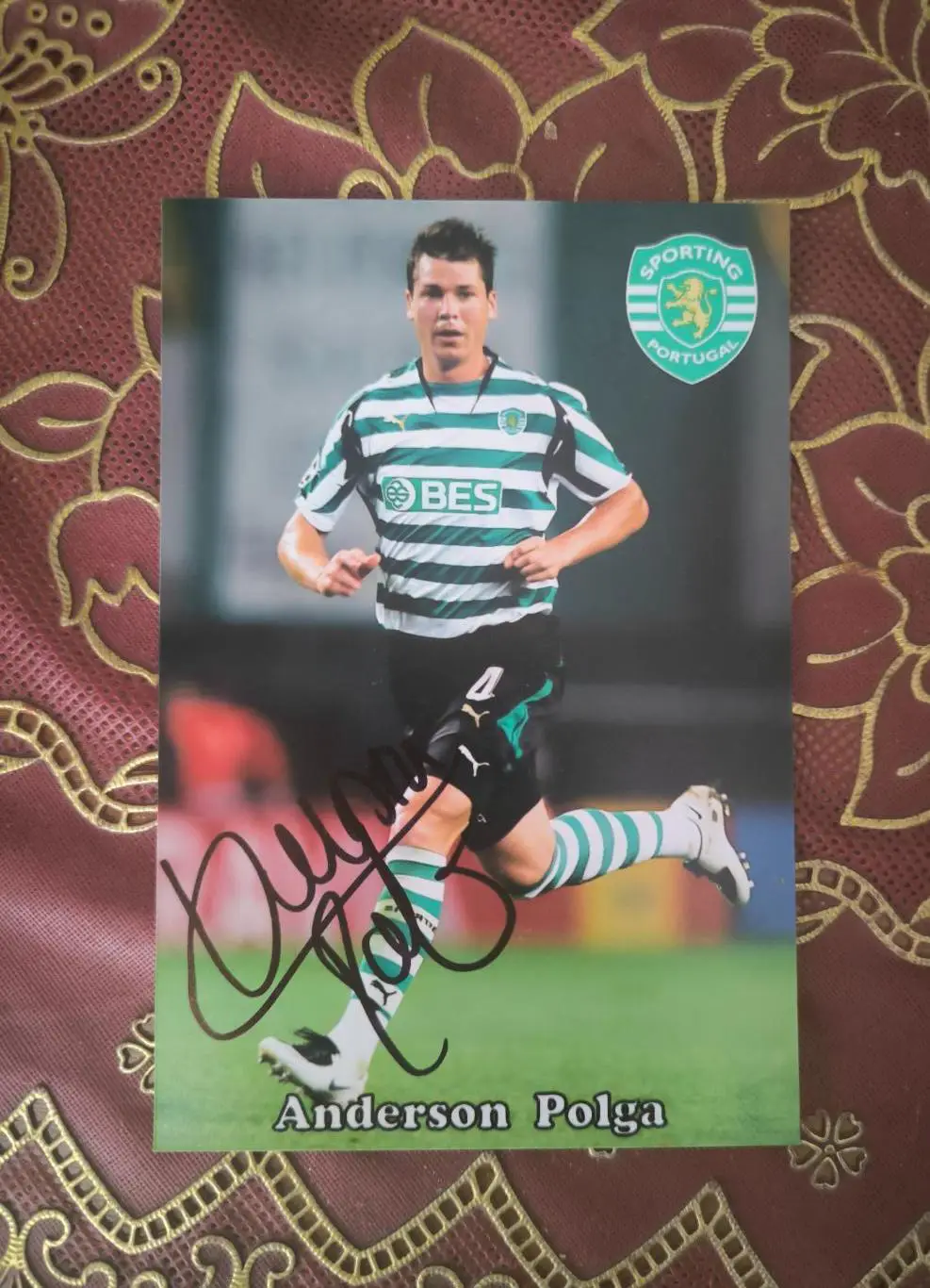 Автограф Андреас Полга