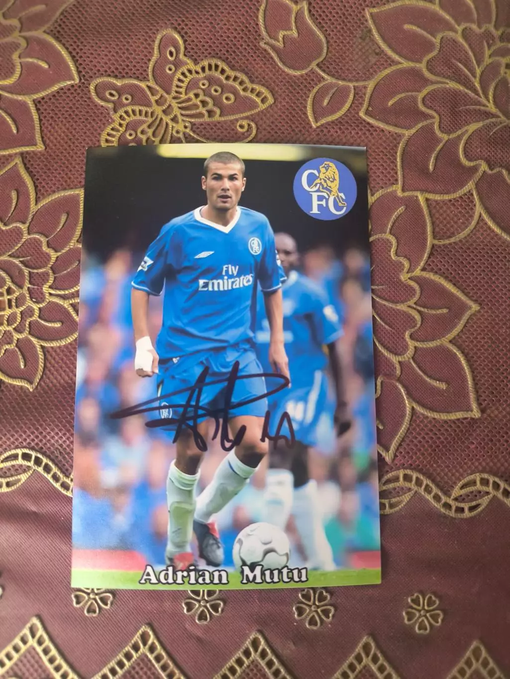 Автограф Адриан Муту