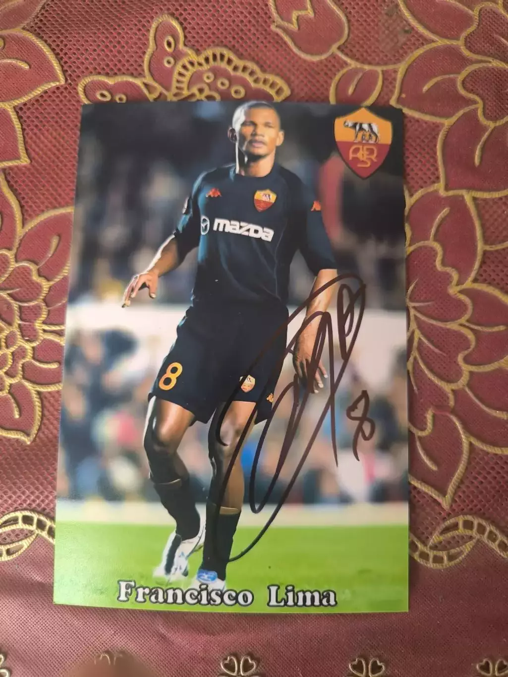 Автограф Франциско Лима