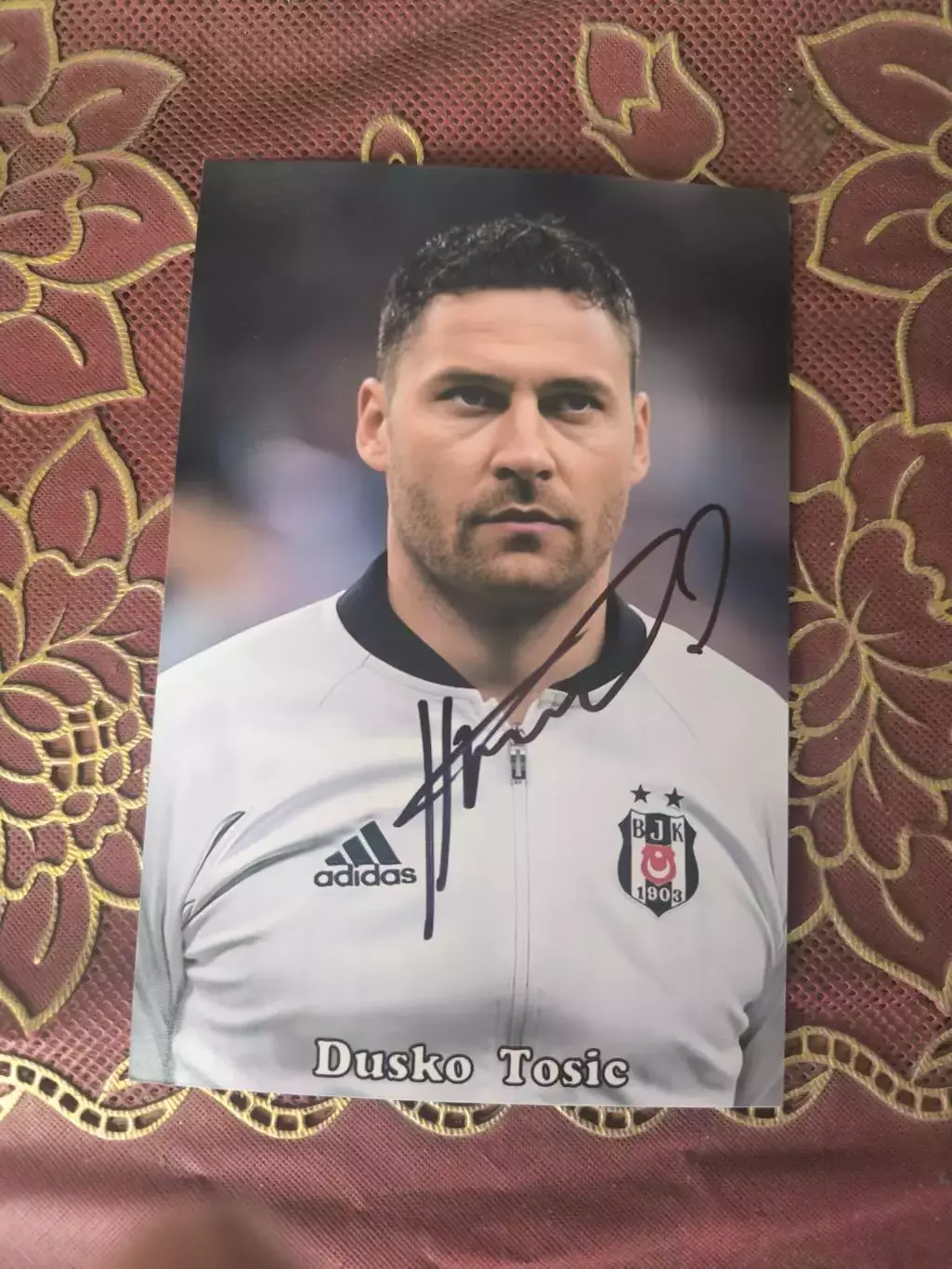 Автограф Душко Тошич