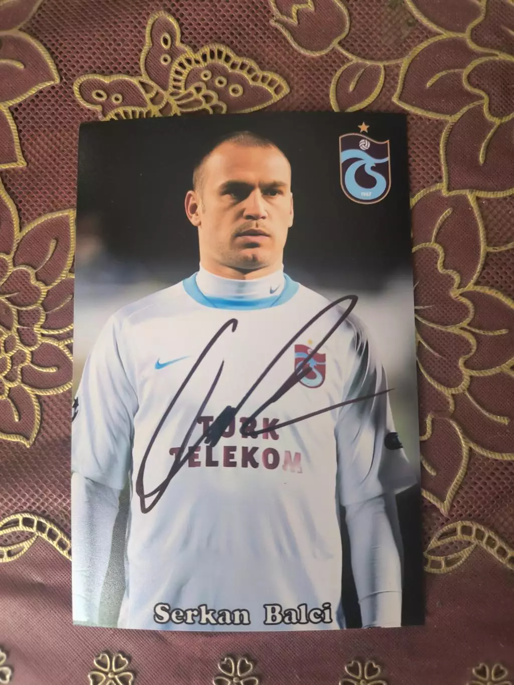 Автограф Серкан Бальчи 1