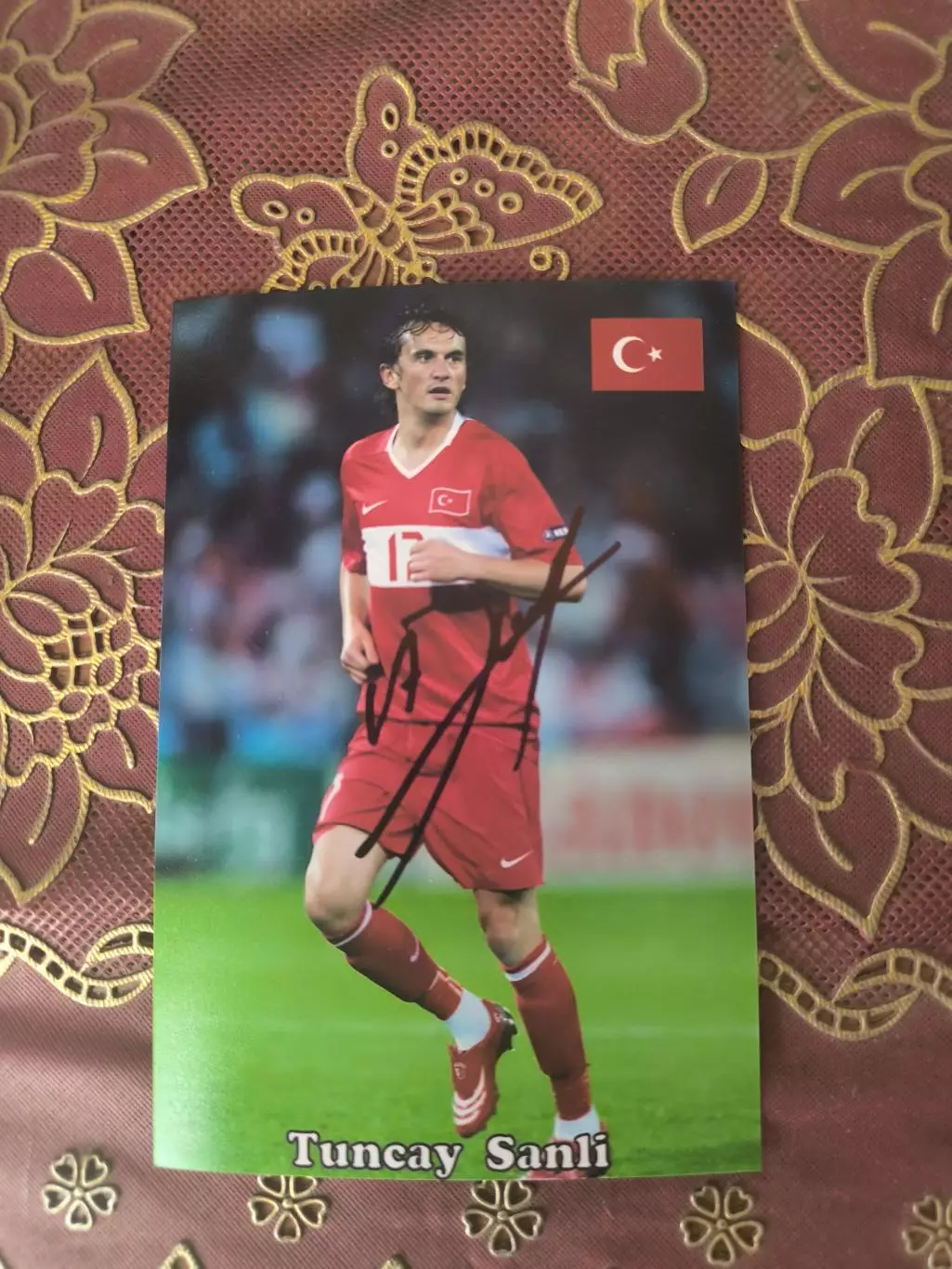 Автограф Тунджай Шанлы 1