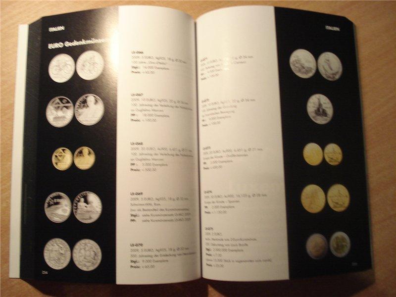 Разновидности монет ЕВРО, каталог-ценник 2