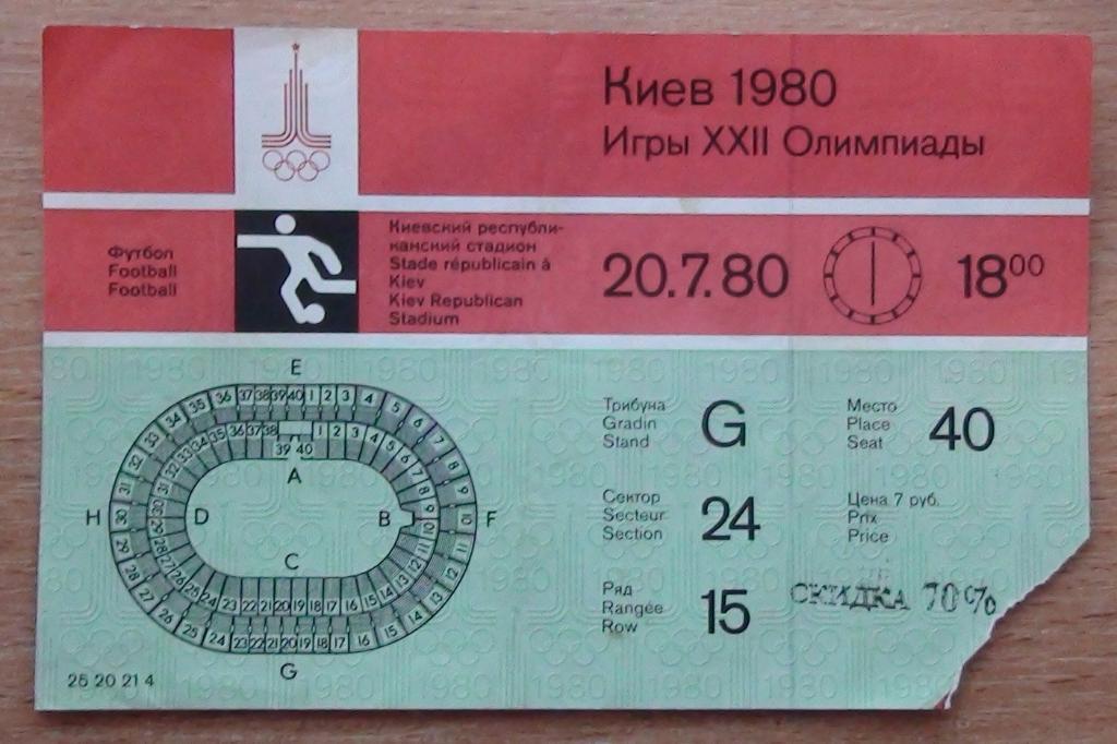 Олимпиада-1980. ГДР - Испания
