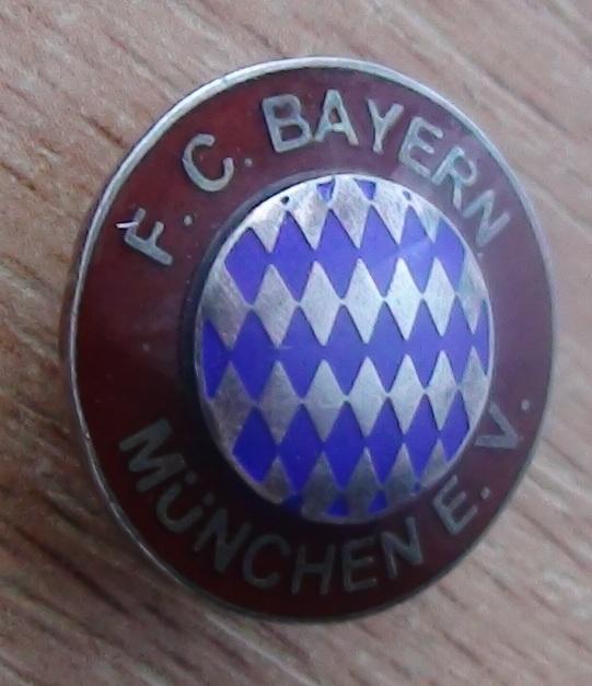 Бавария Мюнхен, Германия, старый знак, винт, серебро, накладная сердцевина 1