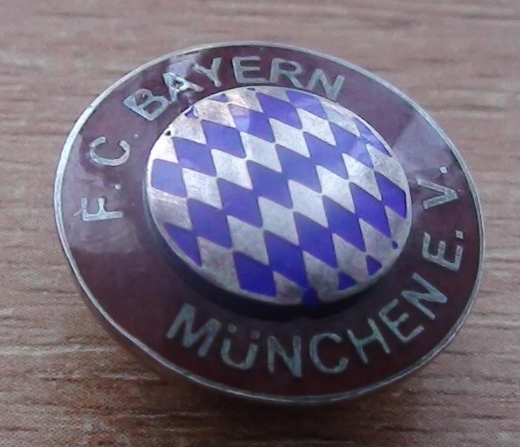 Бавария Мюнхен, Германия, старый знак, винт, серебро, накладная сердцевина 2