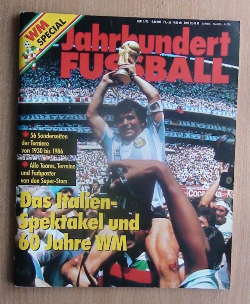 История Чемпионатов мира, к ЧМ 1990, немецкое издание