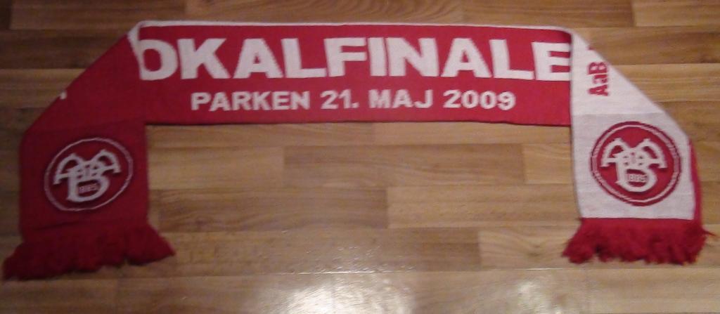 Шарф Ольборг Дания, финал Кубка Дании 2009