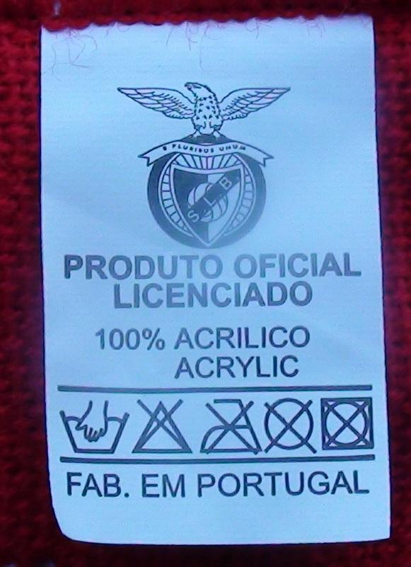Шарф Бенфика Лиссабон, Португалия, оригинальный продукт 1