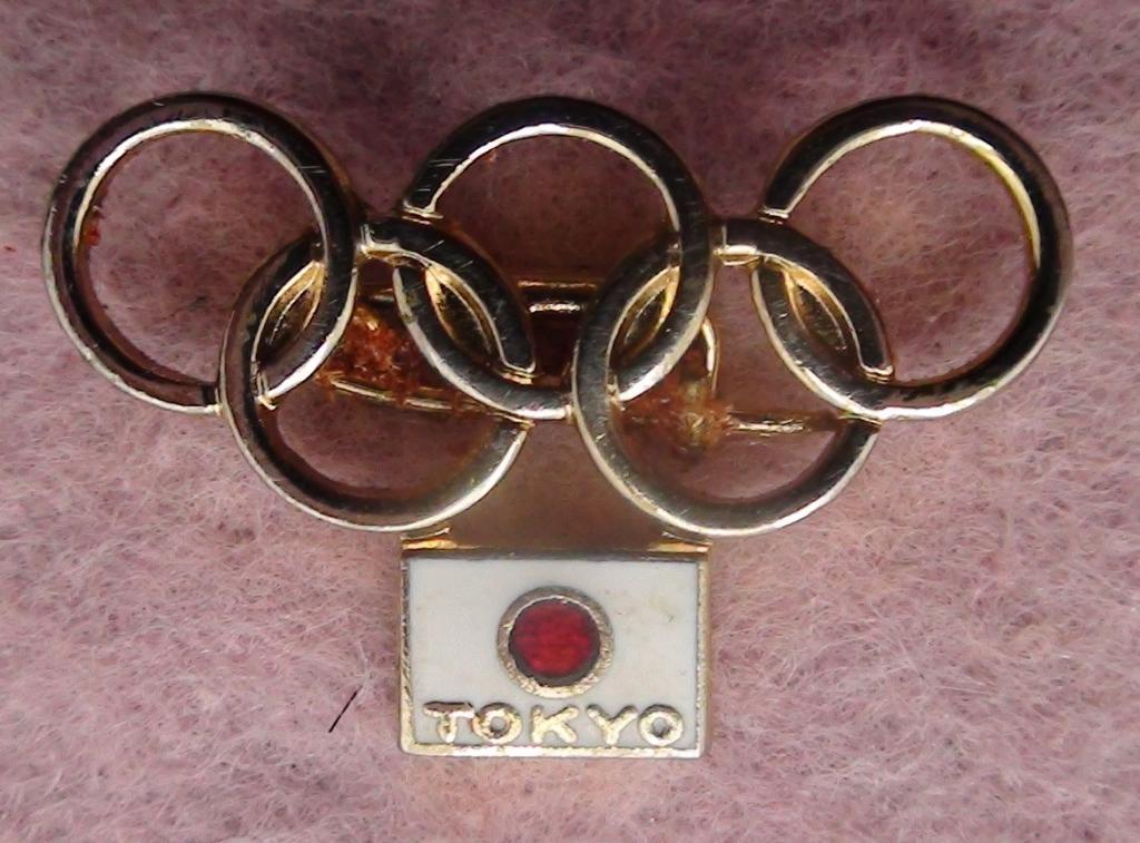 Оригинальный знак Олимпийских игр-1964, Токио