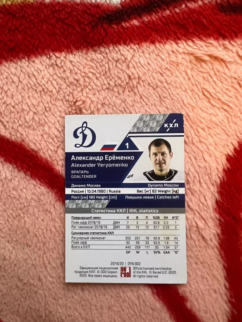 Александр Еременко Динамо Москва 1