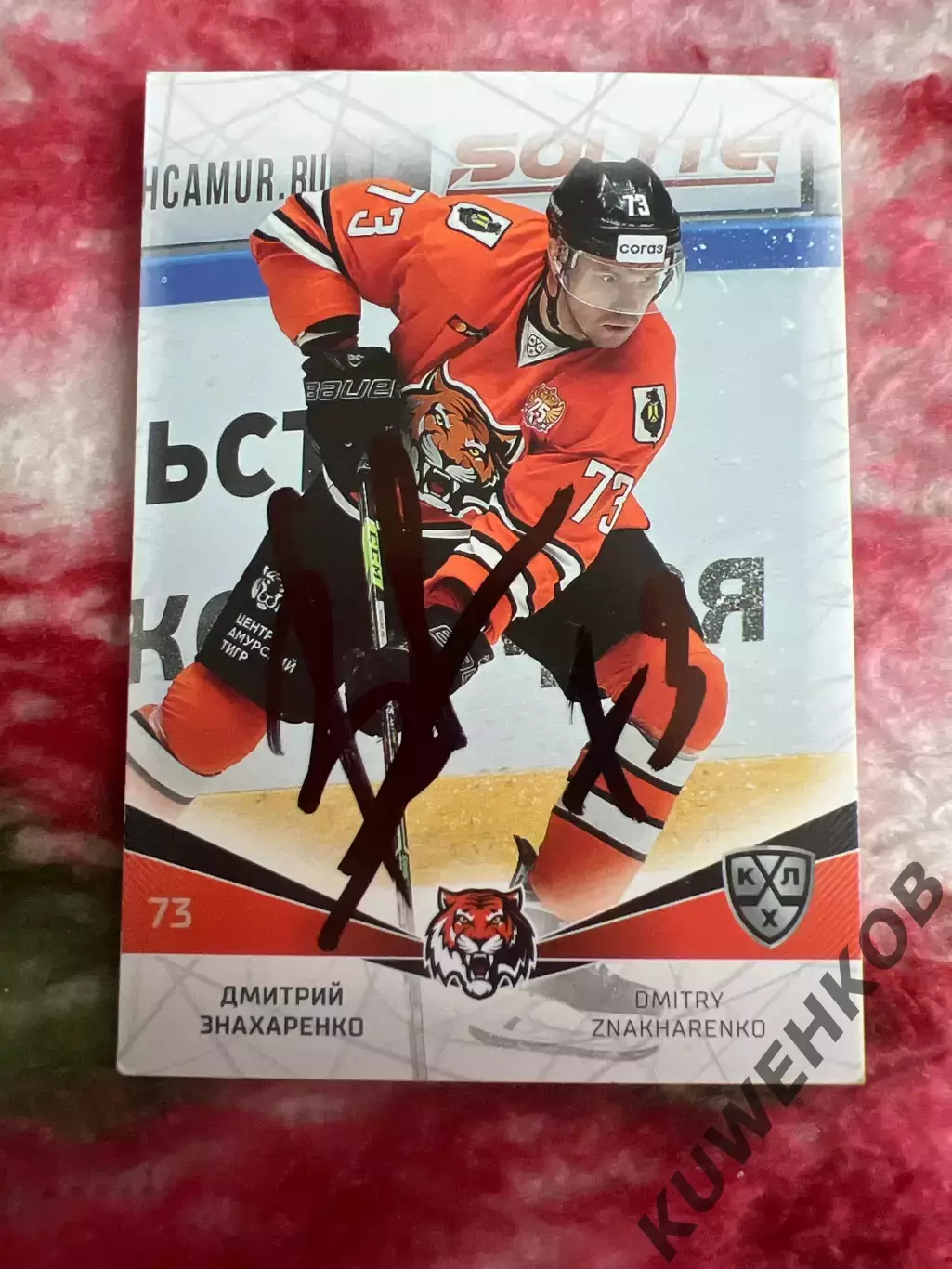 Дмитрий Знахаренко Амур КХЛ