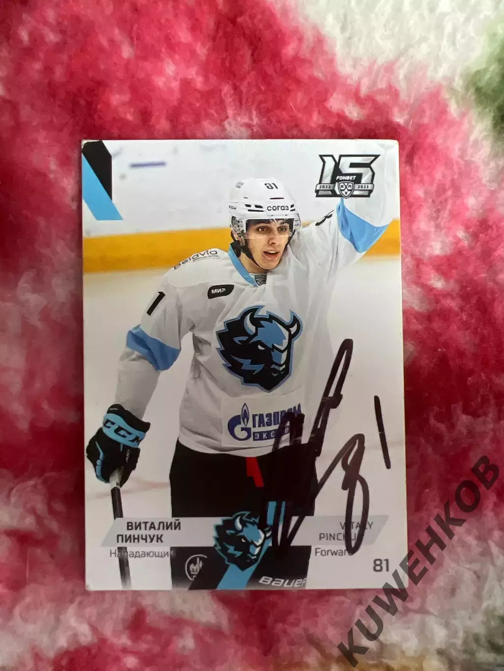 Виталий Пинчук Динамо Минск КХЛ
