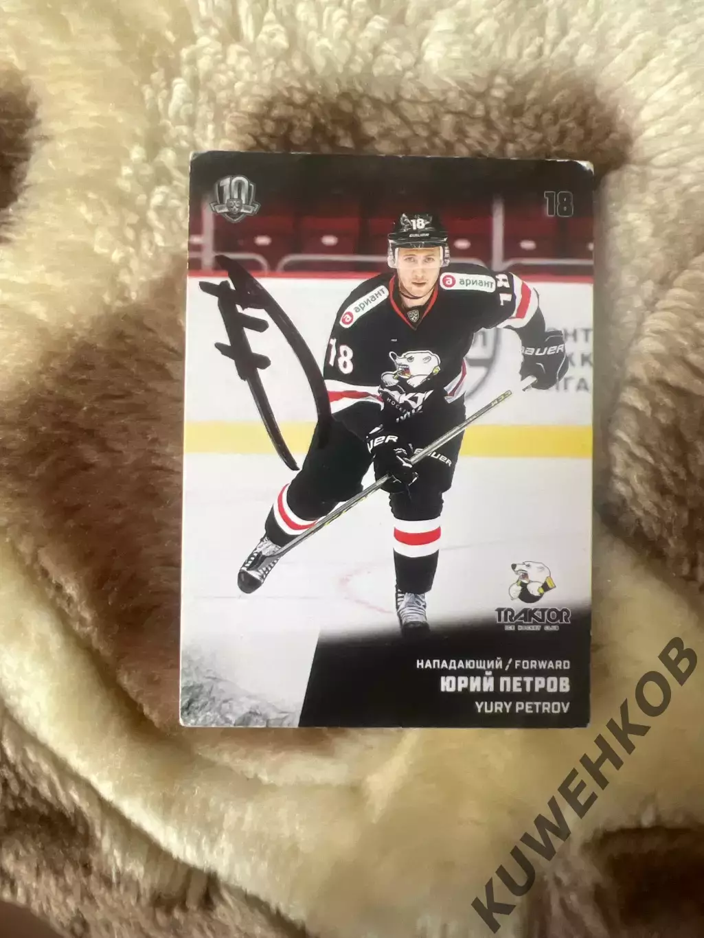 Юрий Петров Трактор КХЛ